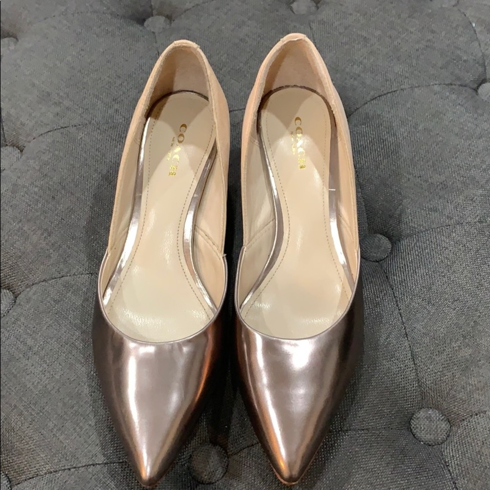 Coach Chambers Mirror Pumps-6